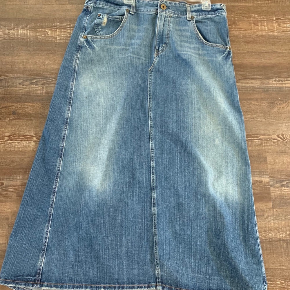 Jean skirt